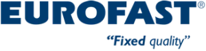 Logo van Eurofast met als bijschrift Fixed quality